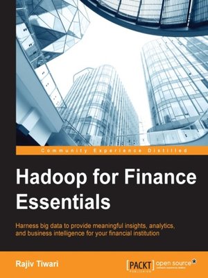 cover image of Hadoop for Finance Essentials